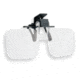 Carson Clip &amp; Flip 1.5x Power +2.25 Diopters Clip-On, Flip-Up Magnifying Lenses OD-10