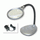 Carson DeskBrite200 2x LED Magnifier Loupe Desk Lamp w/ 5x Spot Lens LM-20