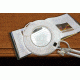 Carson DeskBritePlus Magnifier Loupe w/ LED Light, White CP-70