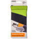 Carson Eyeglass Pouch w/Built-in Microfiber Cloth, Grey/Green, 6.7x7.6in, EC-10GYGR