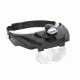 Carson MagniVisorDeluxe Hands-Free Magnifier Loupe, Black CP-60