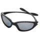 Champion Target Sunglasses w/ Full Black Frame-Smoke Lenses