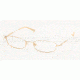 Chaps CP2022 SV Prescription Eyeglasses Gold Frame / 51 mm Prescription Lenses, 106-5117
