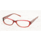 Chaps CP3005 Progressive Eyeglasses Burgundy Horn Frame w/ 52 mm Diameter Lenses, 567-5215