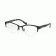 Coach HC5078 Eyeglass Frames 9254-50 - Satin Black/Black Crystal Mosaic Frame
