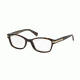 Coach HC6065F Eyeglass Frames 5291-53 - Dk Tort/Dk Tort Military Sig C Frame