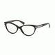 Coach HC6066F Eyeglass Frames 5261-53 - Black/Black Military Sig C Frame