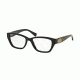 Coach HC6070F Single Vision Prescription Eyeglasses 5342-53 - Black/Wild Beast Frame