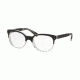 Coach HC6084QF Bifocal Prescription Eyeglasses 5385-52 - Black Crystal/Black Frame