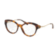 Coach HC6093F Single Vision Prescription Eyeglasses 5434-53 - Tortoise/Light Gold Frame