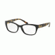 Coach HC6104 Eyeglass Frames 5449-50 - Black/dark Vintage Tortoise Frame
