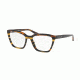 Coach HC6109 Eyeglass Frames 5440-52 - Blk Amber Gltr Varsity Stripe Frame