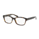 Coach HC6116F Single Vision Prescription Eyeglasses 5507-54 - Dark Tortoise Frame, Demo Lenses