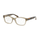 Coach HC6116F Single Vision Prescription Eyeglasses 5508-54 - Olive Frame, Demo Lenses