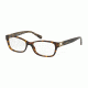 Coach HC6119F Eyeglass Frames 5507-53 - Dark Tortoise Frame, Demo Lenses