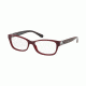 Coach HC6119F Eyeglass Frames 5509-53 - Oxblood Frame, Demo Lenses