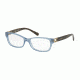 Coach HC6119F Eyeglass Frames 5521-53 - Milky Blue Denim Frame