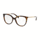 Coach HC6125 Eyeglass Frames 5417-53 - Dark Tortoise Frame