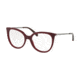 Coach HC6125F Eyeglass Frames 5509-53 - Solid Oxblood Frame