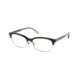 Coach HC6144 Eyeglass Frames 5566-53 - Transparent Dark Gray