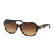 Coach HC8150F Sunglasses 512013-59 - Dark Tortoise Frame, Brown Gradient Lenses