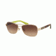 Coach L038 CAROLINE HC7012 Sunglasses 910013-56 - Gold/Tortoise Frame, Brown Gradient Lenses