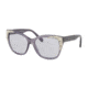 Coach L1043 HC8244 Sunglasses 55221A-56 - Milky Purple Frame, Light Purple Solid Lenses