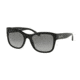 Coach L1045 HC8243 Sunglasses 500211-55 - Solid Black Frame, Grey Gradient Lenses