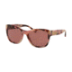 Coach L1045 HC8243 Sunglasses 552875-55 - Oxblood Tort Frame, Solid Oxblood Lenses