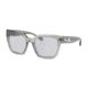 Coach L1050 HC8249F Bifocal Prescription Sunglasses, 53mm, Grey Trans, HC8249F-51721A-53-BI