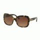Coach L139 HC8158 Sunglasses 5324T5-58 - Dark Vintage Tortoise/ Black Frame, Brown Gradient Polar Lenses