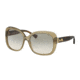Coach L139 HC8158 Sunglasses 53952C-58 - Olive/Dark Tort Gold Sig C Frame, Olive Gradient Lenses