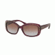 Coach L146 HC8161 Sunglasses 504368-55 - Purple Frame, Brown Purple Gradient Lenses