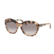 Coach L1600 HC8184 Sunglasses 54033B-57 - Peach Tortoise Frame, Grey Peach Gradient Lenses