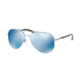 Coach L813 HC7062 Sunglasses 922555-58 - , Blue Mirror Lenses