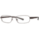 Columbia Big Bend Single Vision Prescription Eyeglasses - Frame Semi Matte Brown/Brown-Tank, Size 58/18mm CBBIGBEND03