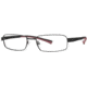 Columbia Big Cypress Eyeglass Frames - Frame Shiny Gun/Black-Red, Size 57/18mm CBBIGCYPRESS01