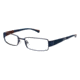 Columbia Ely Single Vision Prescription Eyeglasses - Frame Navy/Brown, Size 53/18mm CBELY03