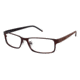 Columbia Eriksson Single Vision Prescription Eyeglasses - Frame Brown with Dk Brown, Size 53/16mm CBERIKSSON01