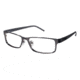 Columbia Eriksson Single Vision Prescription Eyeglasses - Frame Gun w. Black, Size 53/16mm CBERIKSSON02