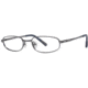 Columbia Grizzly Creek 101 Single Vision Prescription Eyeglasses - Frame Brushed Silver, Size 48/17mm CBGRIZZCREEK10103