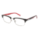 Columbia WILLAMETTE Prescription Eyeglasses - Frame Black/Thunderbird Red, Size 54/19mm CBWILLAMETTE01