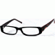 Cover Girl CG0372 Eyeglass Frames - Shiny Black Frame Color