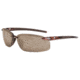 CrossFire Fortitude Safety Glasses - Crystal Brown/HD Brown Flash Mirror, One Size XFFT-3035C