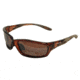 CrossFire Mach 1 Safety Glasses - Crystal Brown/HD Brown - Polarized, One Size XFM1-303PC