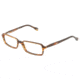 D&amp;G DD1186 Progressive Eyeglasses - Striped Havana Demo Lens Frame / 50 mm Prescription Lenses, 1681-5016