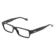 D&amp;G DD1203 Progressive Eyeglasses - Black Demo Lens Frame / 50 mm Prescription Lenses, 501-5015