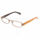D&G DD 5061 Eyeglasses Styles -  Light Brown Frame w/Non-Rx 50 mm Diameter Lenses, 353-5016