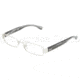 D&G DD5091 Progressive Eyeglasses - Silver Demo Lens Frame / 51 mm Prescription Lenses, 1011-5116