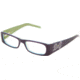 D&amp;G DD1155B Bifocal Eyeglasses - Violet On Green Demo Lens Frame / 52 mm Prescription Lenses, 833-5216